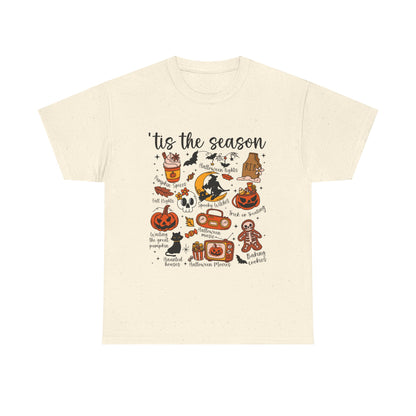 Cozy Seasonal Tee - Fall Vibes, Halloween, Pumpkin Spice, Unisex T-Shirt, Gift for Friends, Autumn Fashion