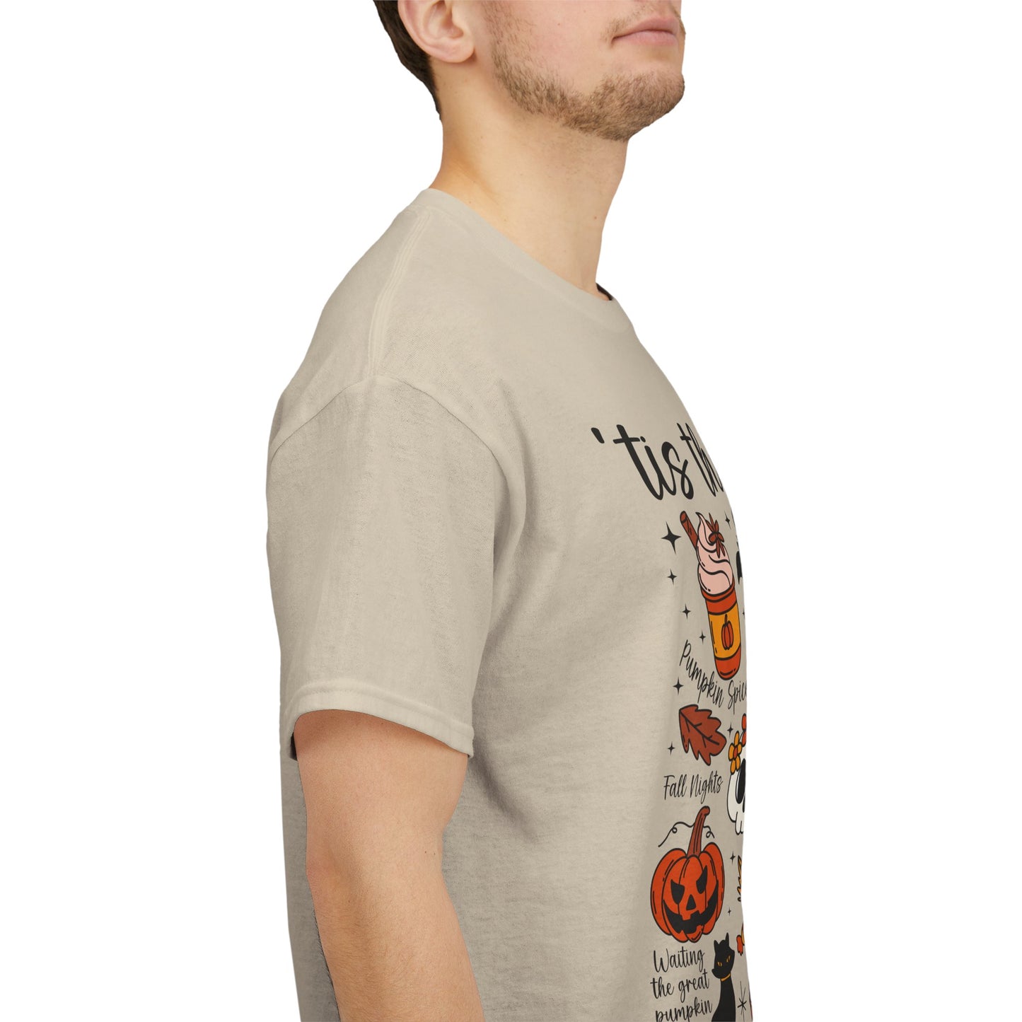 Cozy Seasonal Tee - Fall Vibes, Halloween, Pumpkin Spice, Unisex T-Shirt, Gift for Friends, Autumn Fashion