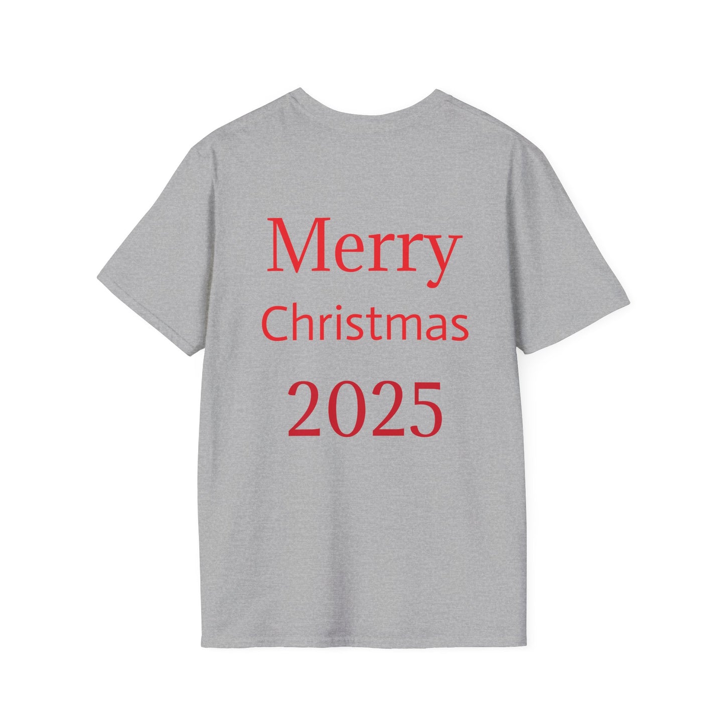 Christmas Santa T-Shirt, Holiday Gift, Unisex Tee, Festive Apparel, Merry Christmas 2025 Tee, Fun Santa Design