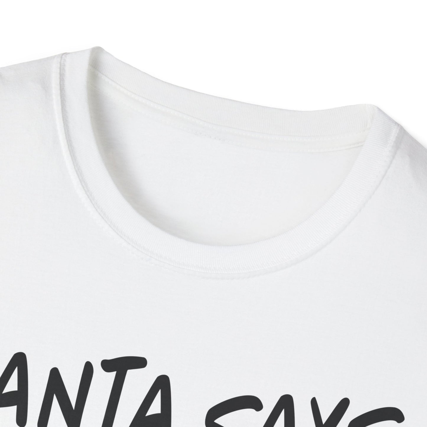 Christmas Santa T-Shirt, Holiday Gift, Unisex Tee, Festive Apparel, Merry Christmas 2025 Tee, Fun Santa Design