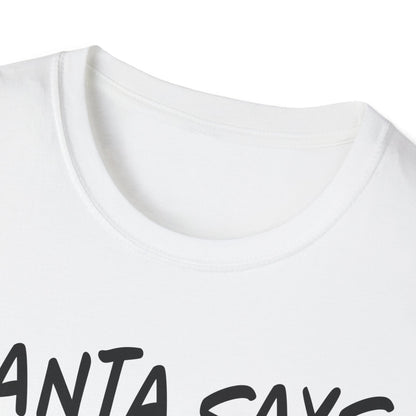 Christmas Santa T-Shirt, Holiday Gift, Unisex Tee, Festive Apparel, Merry Christmas 2025 Tee, Fun Santa Design