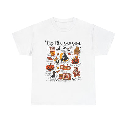 Cozy Seasonal Tee - Fall Vibes, Halloween, Pumpkin Spice, Unisex T-Shirt, Gift for Friends, Autumn Fashion