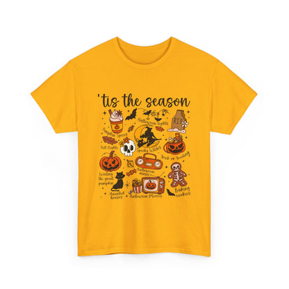 Cozy Seasonal Tee - Fall Vibes, Halloween, Pumpkin Spice, Unisex T-Shirt, Gift for Friends, Autumn Fashion