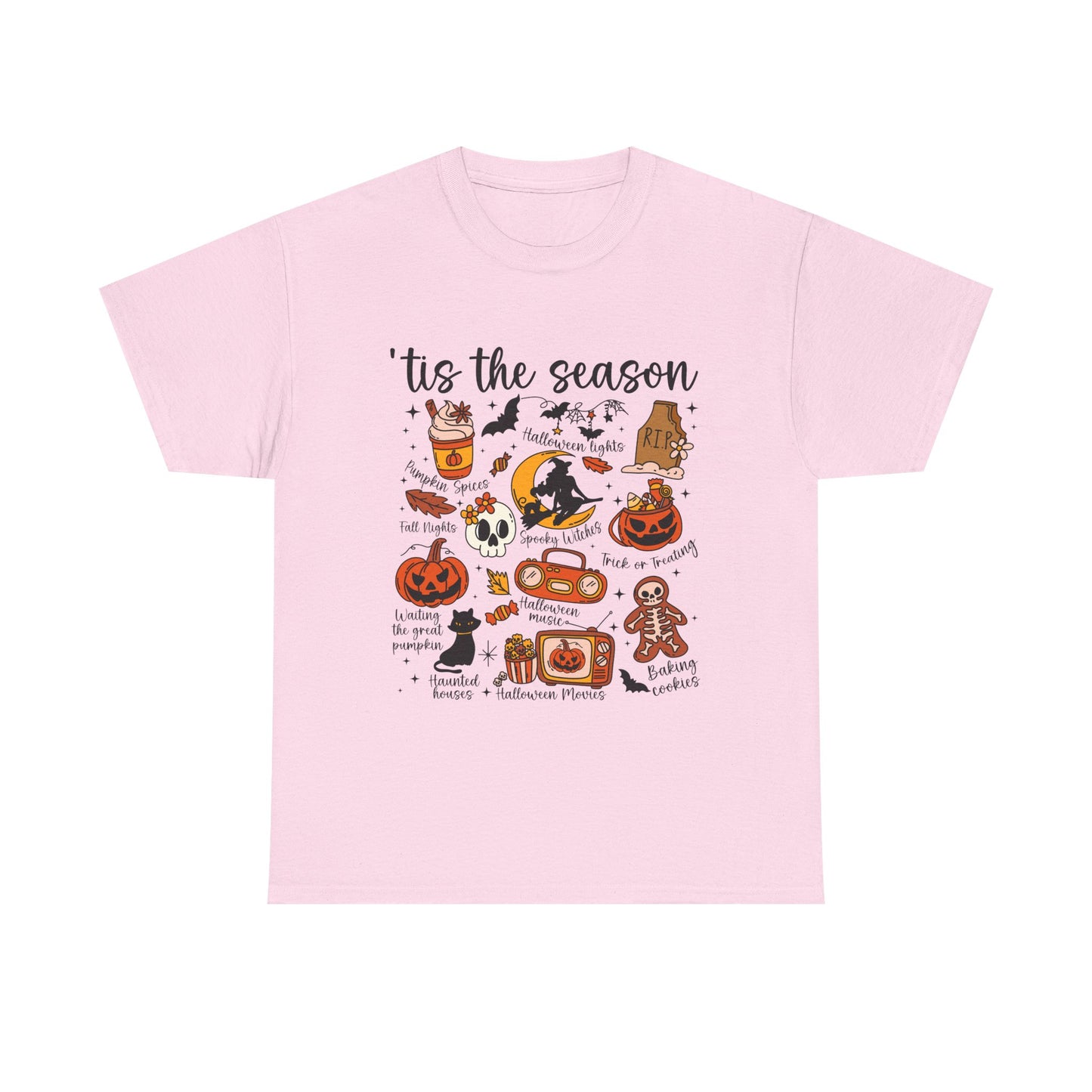 Cozy Seasonal Tee - Fall Vibes, Halloween, Pumpkin Spice, Unisex T-Shirt, Gift for Friends, Autumn Fashion