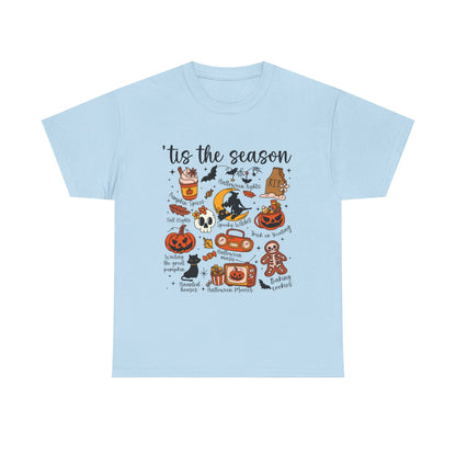 Cozy Seasonal Tee - Fall Vibes, Halloween, Pumpkin Spice, Unisex T-Shirt, Gift for Friends, Autumn Fashion