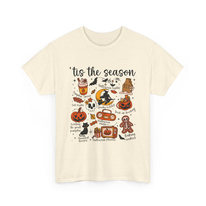 Cozy Seasonal Tee - Fall Vibes, Halloween, Pumpkin Spice, Unisex T-Shirt, Gift for Friends, Autumn Fashion
