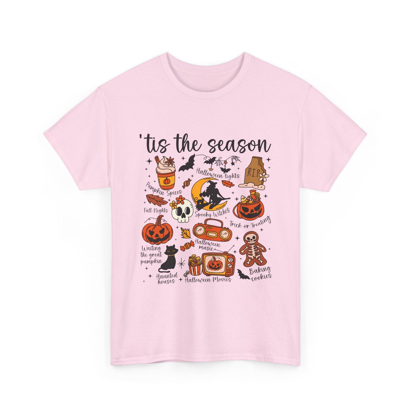 Cozy Seasonal Tee - Fall Vibes, Halloween, Pumpkin Spice, Unisex T-Shirt, Gift for Friends, Autumn Fashion