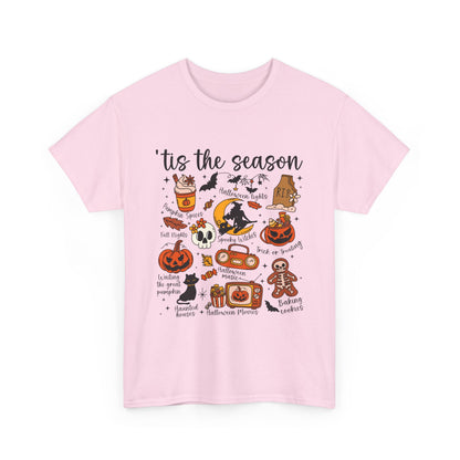 Cozy Seasonal Tee - Fall Vibes, Halloween, Pumpkin Spice, Unisex T-Shirt, Gift for Friends, Autumn Fashion