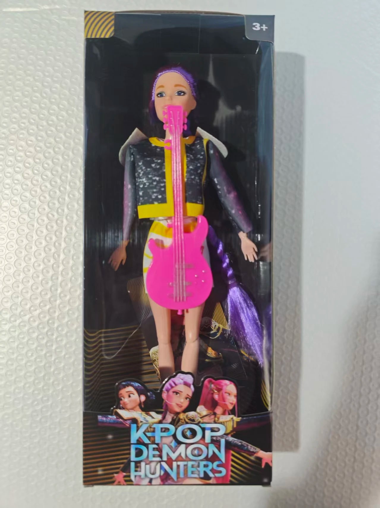 2025 NEW High Quality Shaped Anime 30CM K-Pop Demon Hunters Doll Vinyl Toy Rumi Mira Zoey Birthday Surprise Gift For Girls